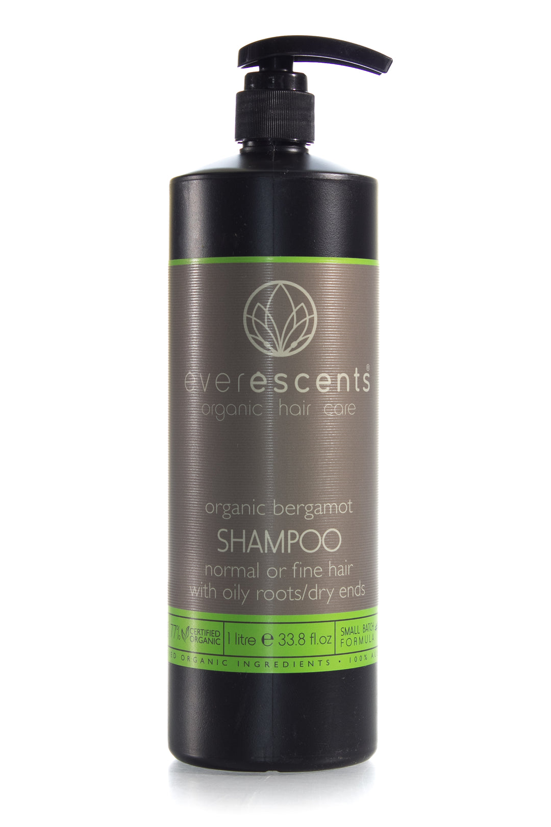 EVERESCENTS Organic Bergamot Shampoo | Various Sizes