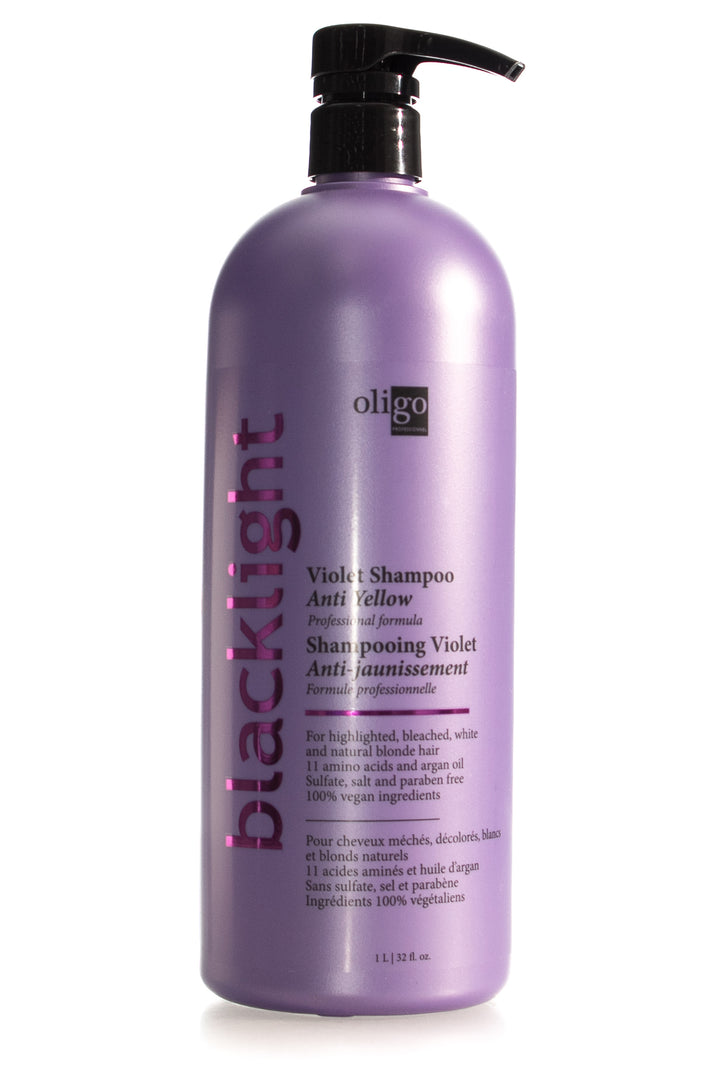 OLIGO Blacklight Anti-Yellow Violet Shampoo | Various Sizes