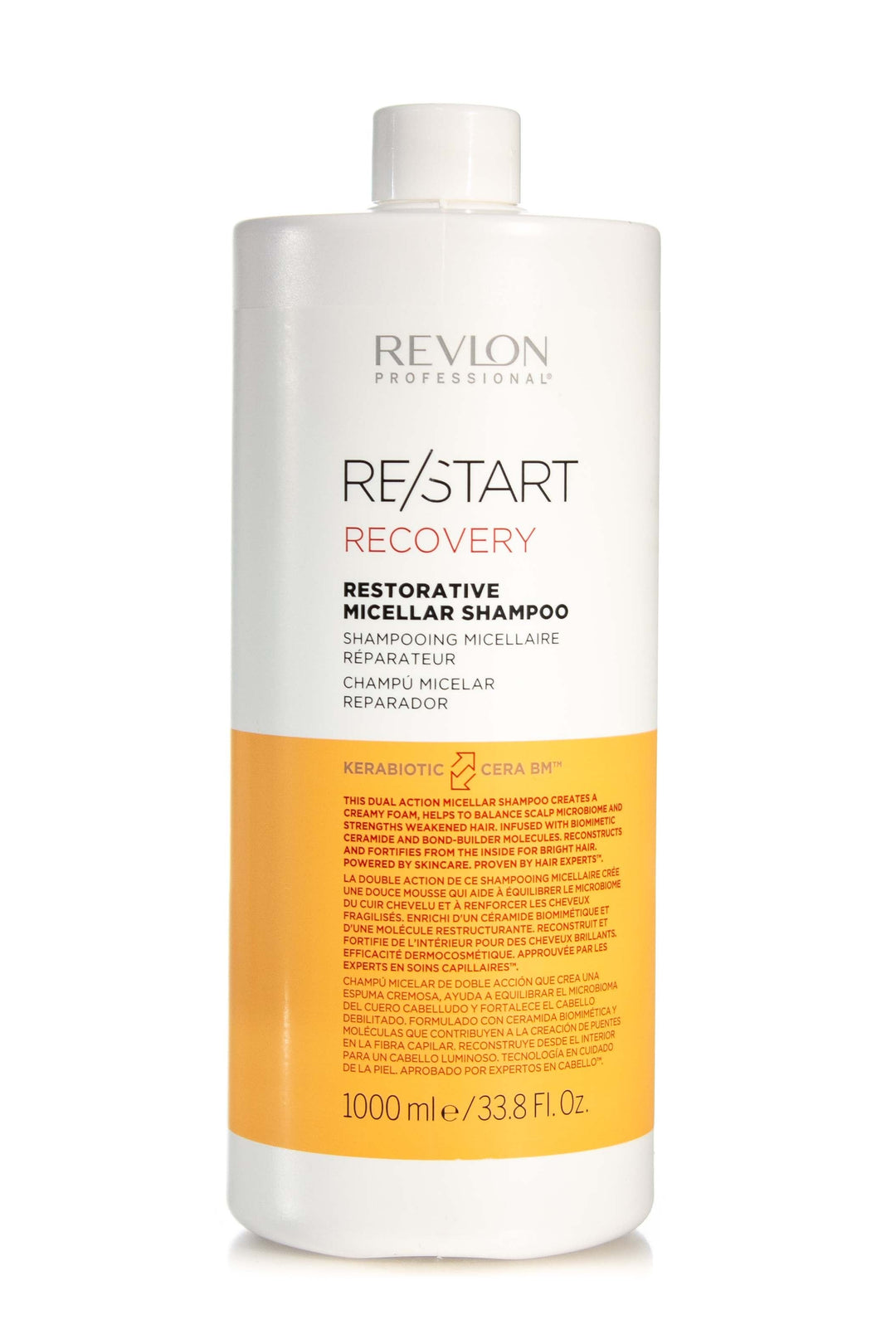 REVLON Professional Restart Recovery Restorative Micellar Shampoo | Various Sizes