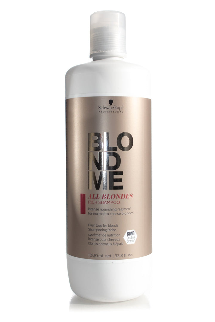 SCHWARZKOPF Blondme All Blondes Rich Shampoo | Various Sizes