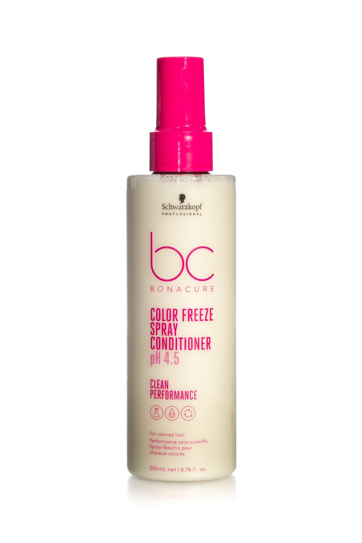 SCHWARZKOPF Bonacure Clean Performance Ph 4.5 Color Freeze Spray Conditioner | Various Sizes