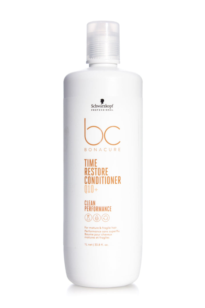 SCHWARZKOPF Clean Performance Time Restore Q10+ Conditioner | Various Sizes